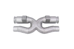 Soul 992.2 Carrera x-pipe exhaust system: X-pipe exhaust, front view