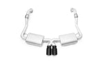 987.2 Boxster / Cayman performance exhaust system: performance exhaust with black dual-wall tips