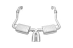 Soul 987.2 Boxster / Cayman performance exhaust system: 987.2 performance exhaust, front view