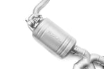 Soul 987.1 Boxster / Cayman valved exhaust system: close-up of a muffler can