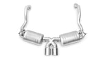 Soul 987.1 Boxster / Cayman valved exhaust system: valved exhaust with brushed tips
