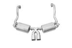 Soul 987.1 Boxster / Cayman valved exhaust system: 987.1 valved exhaust, front view