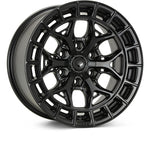 Vossen HFX-6 22x12 - 6x139.7 - ET-44 - Ultra Deep - 106.1 - Satin Black Wheel