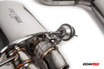 S 550 Coupe muffler valve actuator detail - Valved Sport Mufflers for the 2015-2017 S 550 Coupe