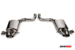 RennTech valved sport mufflers for the S 550 Coupe - Valved Sport Mufflers for the 2015-2017 S 550 Coupe