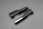 Pair of Capristo gloss carbon fiber side fins for Mercedes-AMG GT/GTS