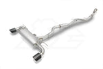 A front view of FI Exhaust Valvetronic Exhaust for BMW F22 220i | 2.0T N20 | 2014-2016 with white background