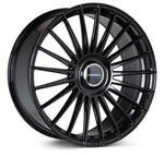 Vossen HF8 - 22x10.5 - ET42 - 5x112 - 66.56 - DEEP - GB - GLOSS BLACK