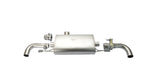 Remus GR86 Sport Axle-Back Exhaust, transverse rear silencer with one outlet on each side, studio shot