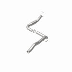 MagnaFlow 5451640 carb direct-fit catalytic converter, rear view of the turntable spin