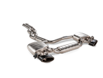 Akrapovic Audi RS 7 Sportback (C8) OPF/GPF Evolution Line Exhaust (Titanium) S-AU/T/1H for Audi RS7 Sportback C8 2021-2027, angled view