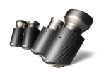 Akrapovic Tail pipe set (Carbon) TP-CT/60 for BMW X4 M (F98) 2020-2025, angled view