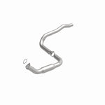 MagnaFlow 5451640 carb direct-fit catalytic converter, front three-quarter view of the turntable spin