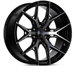 Vossen HF6-4 18x9 / 6x139.7 / ET0 / Super Deep / 106.1 CB - Tinted Gloss Black Wheel