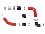 aFe 23-25 Ford F250/F350 Super Duty V8-6.7L BladeRunner Aluminum Hot & Cold Charge Pipe Kit - Red
