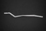 Capristo mid-silencer spare pipe for BMW 428i F32, single polished stainless pipe