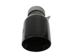 aFe MACH Force-Xp Universal Exhaust Tip 3 IN Inlet x 4-1/2 IN Outlet x 9 IN L- Black Tip