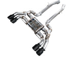 AWE Tuning 20-25 BMW X3 M/M Comp (F97) AWD SwitchPath Axle-back Exhaust - Diamond Black Tips