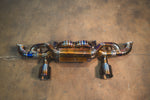 Valvetronic Designs Rear Exhaust Porsche 718 GT4 RS manufacturer gallery: rear-only muffler assembly with two outlet tips