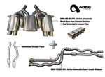 Active Autowerke EL Resonated Mid Pipe Bundle for BMW F80 M3 F82 M4