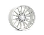 Vossen HFX-2 22x10 - 8x165.1 - ET18 - Super Deep Face - 125.1 - Silver Polished Wheel