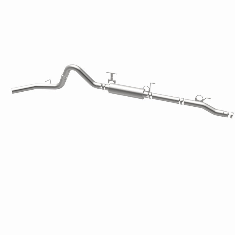 BRExhaust 106-0480 direct-fit exhaust kit, opposite rear three-quarter view of the turntable spin
