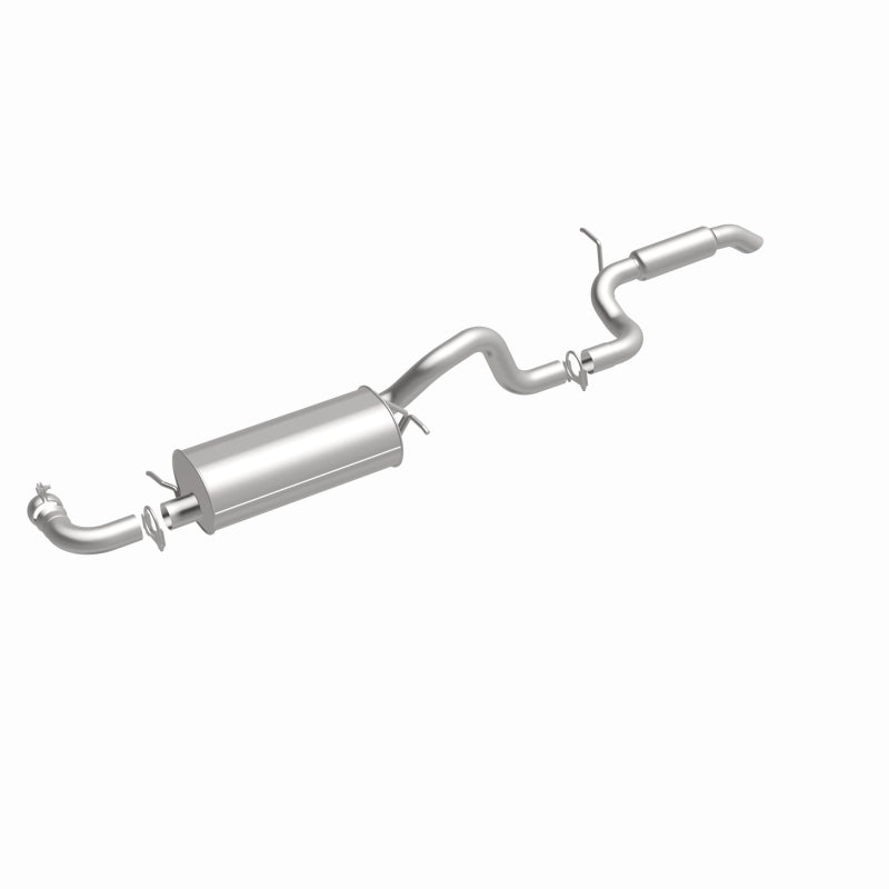 BRExhaust 106-0506 direct-fit exhaust kit, front three-quarter view of the turntable spin