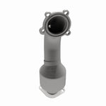 MagnaFlow 5461201 carb direct-fit catalytic converter, opposite side view of the turntable spin