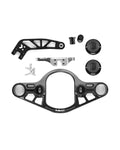 Four-point differential kit components including cradle, dual mount and bushes