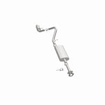 BRExhaust 106-0738 direct-fit exhaust kit, opposite side view of the turntable spin
