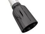 Close-up of a 5-inch Diamond Black double-walled straight-cut AWE tip
