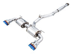 AWE Touring Edition cat-back exhaust for Toyota 86 with 5-inch Vapor Blue tips