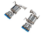AWE Touring Edition axle-back for the 2022+ WRX with Vapor Blue slash-cut tips