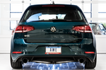 AWE Track Edition cat-back for GTI Mk7.5, non-resonated mid-pipe and Chrome Silver tips