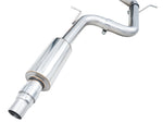 AWE Track Edition resonated front section and inlet adapter on white