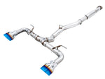 AWE Track Edition cat-back exhaust for Scion FR-S with 5-inch Vapor Blue tips