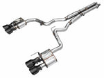 AWE Tuning 21-23 Ford Mustang Mach 1 SwitchPath Cat Back Exhaust w/ Quad Diamond Black Tips