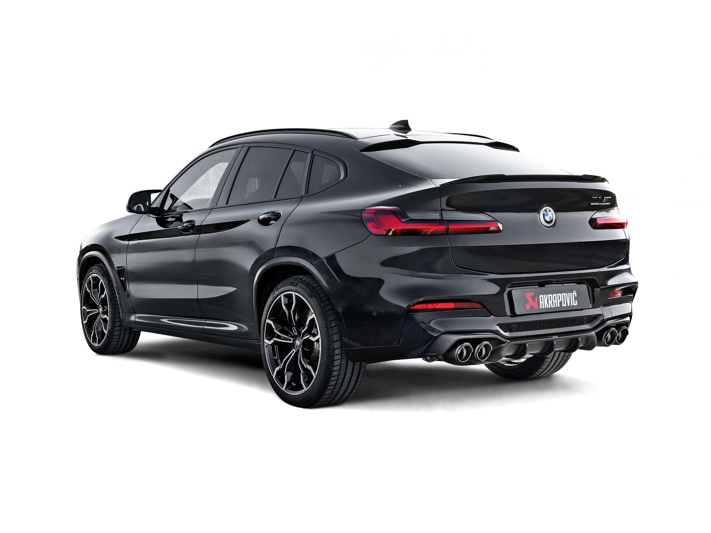 Akrapovic Slip-On Line (Titanium) S-BM/T/29H for BMW X3 M (F97) 2021-2025, detail view