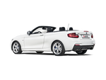 Akrapovic BMW M240i (F22 F23) Evolution Line Cat Back (SS) w/ Carbon Tips (Req. Link Pipe) MTP-BM/SS/4H for BMW M240i F22/F23 2017-2021, top view
