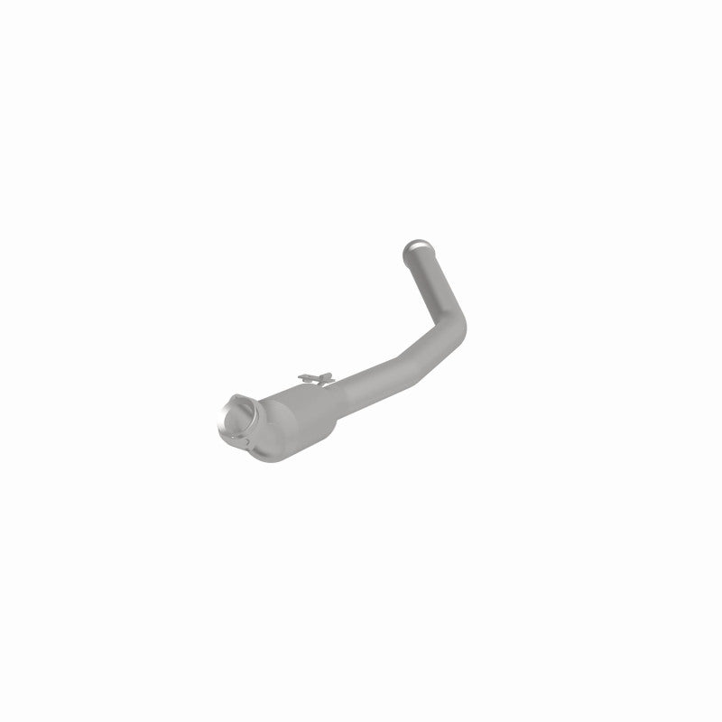 MagnaFlow 5561172 carb direct-fit catalytic converter, side view of the turntable spin