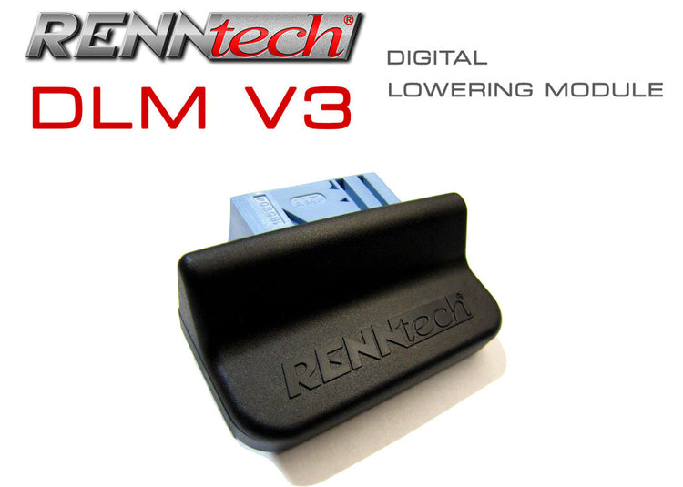 A front view of RENNtech V3 Digital Suspension Lowering Module for Rolls Royce Dawn / Ghost / Phantom / Wraith with white background