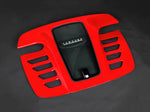Capristo Ferrari 458 Spider bonnet painted red with tempered glass