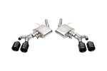 Corsa 22-25 Cadillac CT4 V Blackwing 3in Active Valve Axle-Back - 4.5in Carbon Fiber Black Tip
