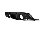 Akrapovic Porsche 718 Cayman GT4 RS Rear Carbon Fiber Diffuser - Matte DI-PO/CA/10/M for Porsche 718 Cayman GT4 RS / Spyder RS 982 2022-2025, side view
