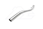 A top view of Fi EXHAUST Valvetronic Cat-Back System for BMW G20 / G21 320i B46 2019+ downpipe with white background