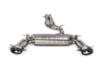 Akrapovic Evolution Line (Titanium) S-AU/TI/28H for Audi RS3 Sedan (8Y) 2022-2026, angled view