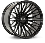 Vossen VFX-04 24x12 - 8x180 - ET44 - Ultra Deep - 124.3 - Gloss Black Wheel