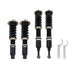 A front view of BC Racing BR Series Coilovers (CG) for Honda Accord 1998-2002 with white background