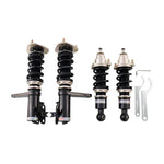 A front view of BC Racing BR Series Coilovers (DC-5) for Acura RSX 2002-2006 with white background