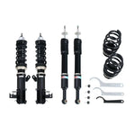 A front view of BC Racing BR Series Coilovers (ZF1) for Honda CR-Z 2011-2016 with white background